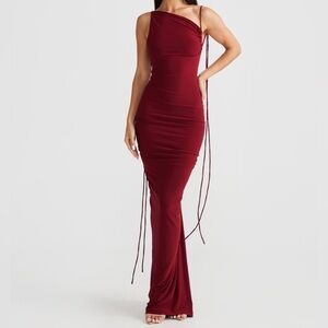 Melani the Label Gia dress small red wine